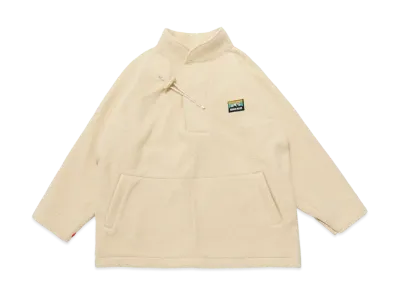 HUMAN MADE OUTDOOR P/O FLEECE JACKET "White"