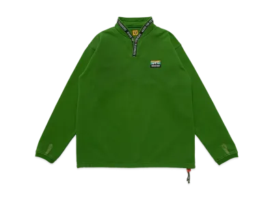 HUMAN MADE OUTDOOR STAND COLLAR SWEATSHIRT "Green"