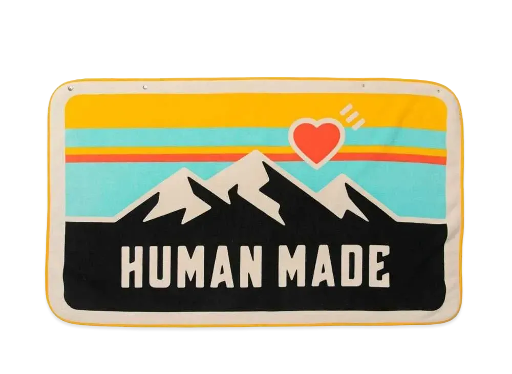 HUMAN MADE OUTDOOR HM FLEECE BLANKET "Multi"