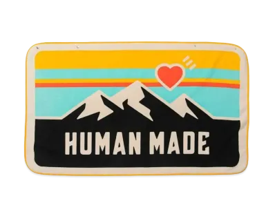 HUMAN MADE OUTDOOR HM FLEECE BLANKET "Multi"