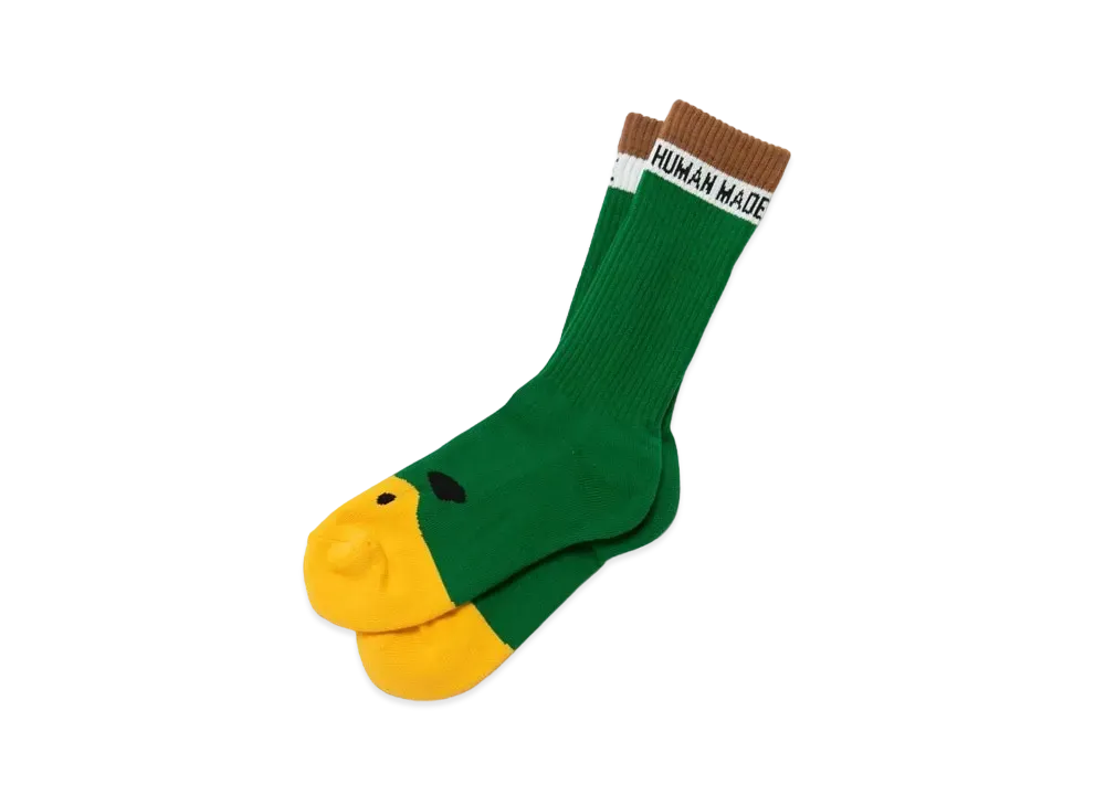 HUMAN MADE OUTDOOR DUCK PILE SOCKS "Multi"