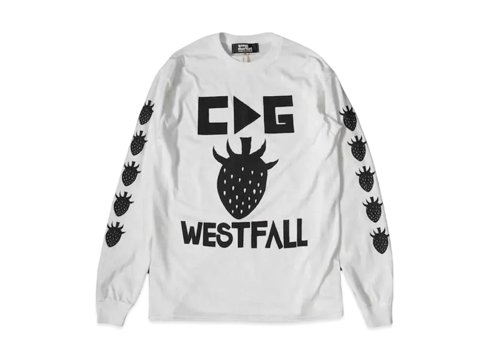 COMME des GARCONS BLACKMARKET WESTFALL LS T-SHIRT "White"