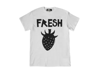 COMME des GARCONS BLACKMARKET FAESH T-SHRIT "White"