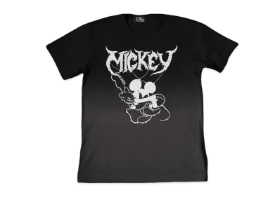 COMME des GARCONS BLACKMARKET DISNEY MICKEY T-SHIRT #2 "Black"
