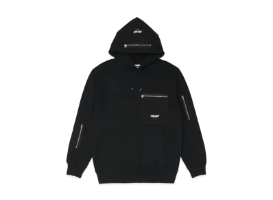 PALACE FLIGHT POCKET HOOD "Black"