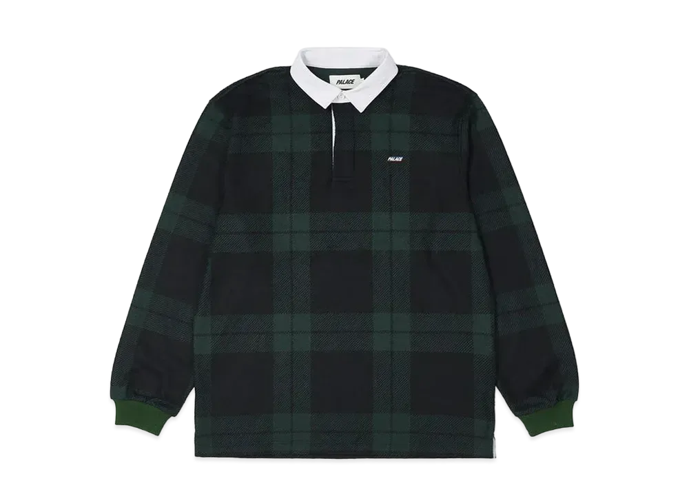 PALACE FLEECE RUGBY "Tartan"