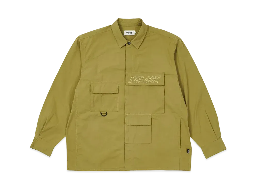 PALACE MULTI POCKET SHIRT "Olive"