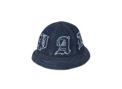 PALACE LIQUE DENIM BUCKET HAT "Mid Stone Wash"