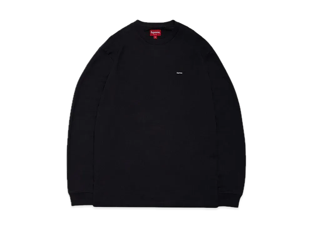 Supreme Small Box L/S Tee "Black"(21FW)
