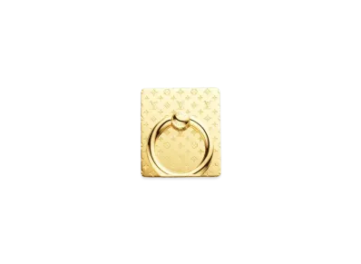 Louis Vuitton Nanogram Phone Ring "Gold"