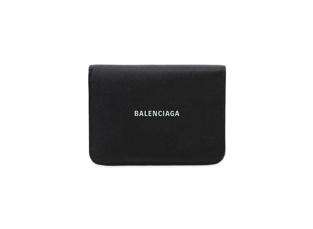 BALENCIAGA Logo Wallet "Black"