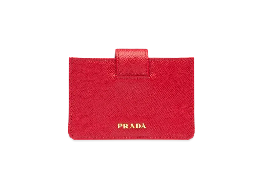 PRADA Saffiano Leather Card Case