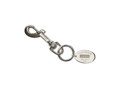 Supreme / Tiffany & Co. Return to Tiffany Oval Tag Keyring "Silver"