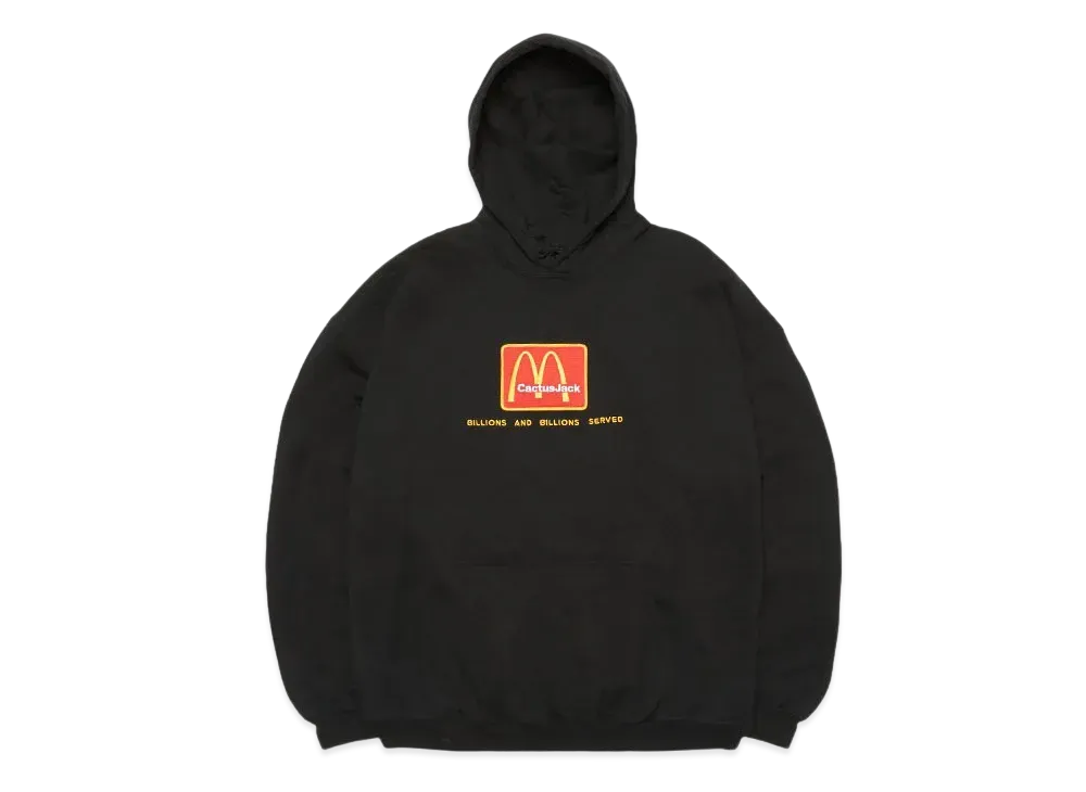 Travis Scott Cactus Jack x McDonald's Billions Served Hoodie