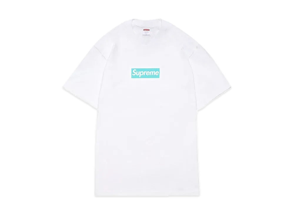 Supreme / Tiffany & Co. Box Logo Tee "White"