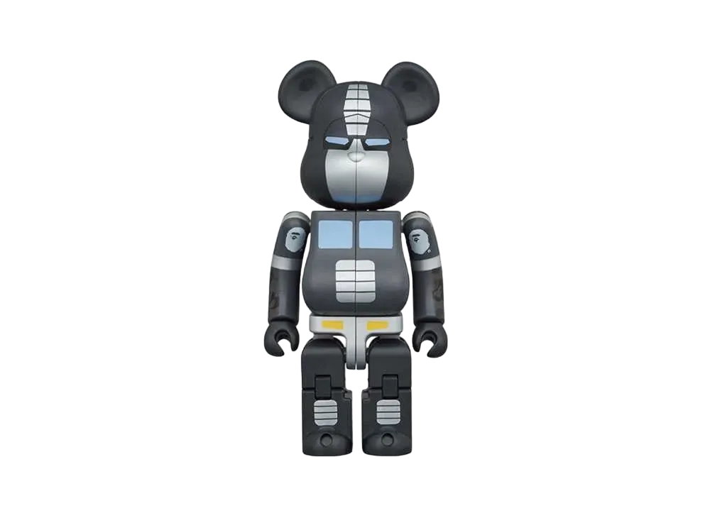 Bearbrick TRANSFORMERS OPTIMUS PRIME BAPE®︎ BLACK