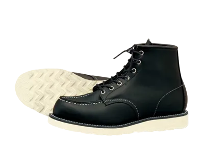 RED WING 6 inch Classic Moc "Black"