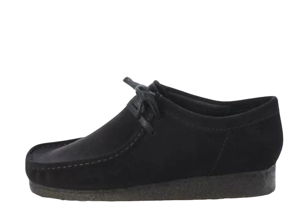 Clarks Wallabee "Black Suede"
