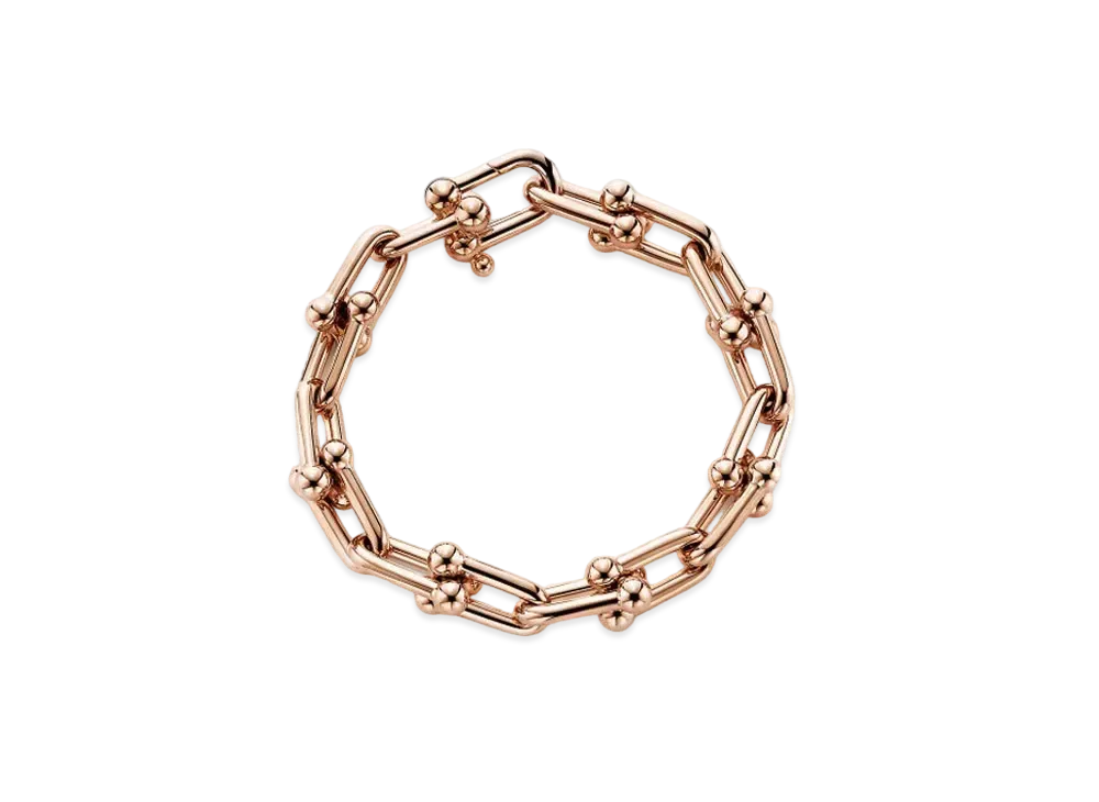 Tiffany & Co. HardWear Link Bracelet in 18k Rose Gold