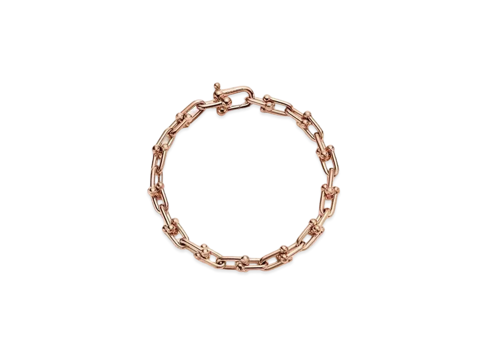 Tiffany & Co. HardWear Medium Link Bracelet in Rose Gold