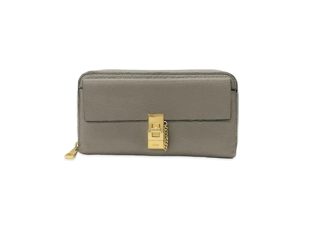 Chloe Zip Around Long Wallet