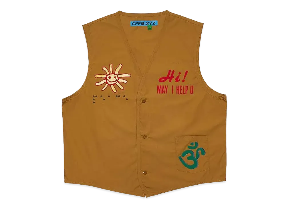 ヒューマン メイド CPFM ベースボールシャツ "イエロー"