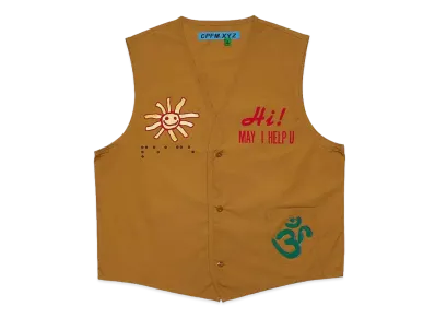 HUMAN MADE CPFM Baseball shirt "Yellow"