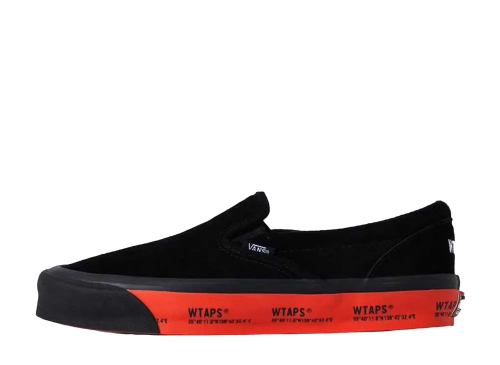 WTAPS × Vans OG Classic Slip-On LX "Black"