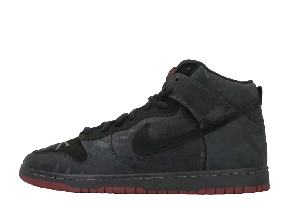 Melvins × Nike SB Dunk High "Black"