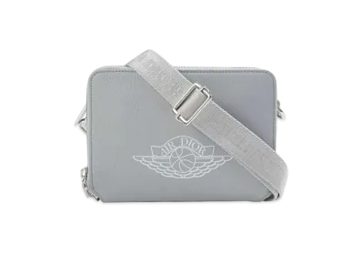 Dior x Air Jordan Wings Messenger Bag "Grey"