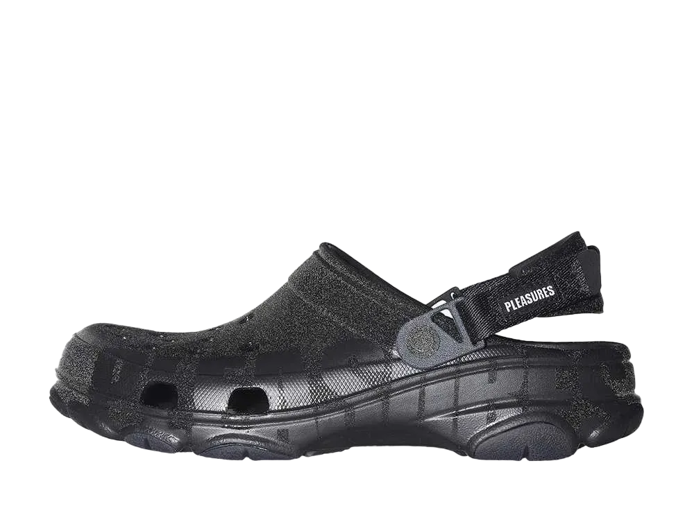 Pleasures × Crocs Crog "Black"