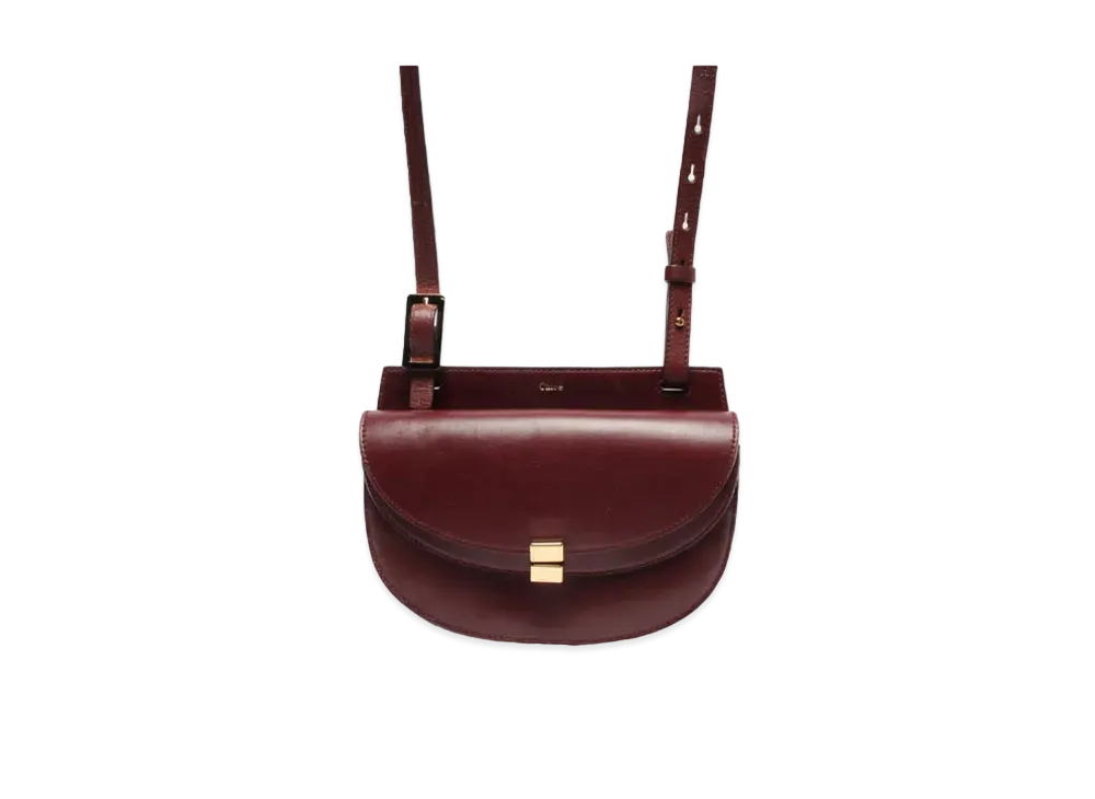 Chloe Georgia Leather Shoulder Bag