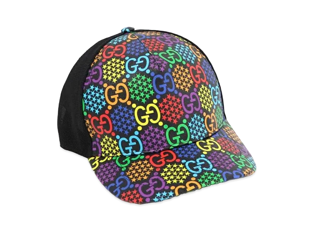 GUCCI GG Psychedelic Baseball Mesh Cap