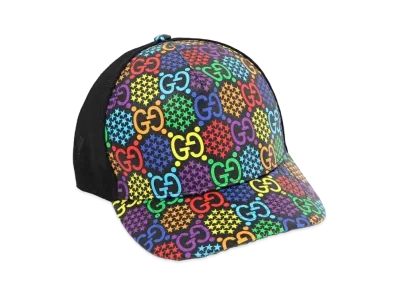 GUCCI GG Psychedelic Baseball Mesh Cap