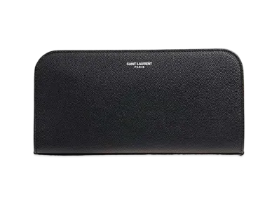Saint Laurent Classic Full Zip Wallet "Black"