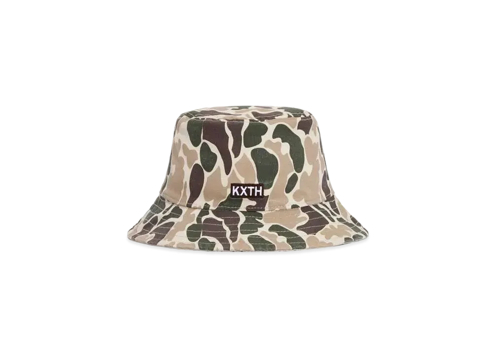 Kith Reversible 10 Year Anniversary Bucket Hat "Duck Camo"
