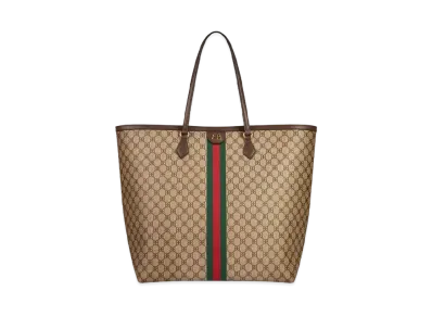 GUCCI x BALENCIAGA The Hacker Large Tote Bag Coating Canvas "Beige"