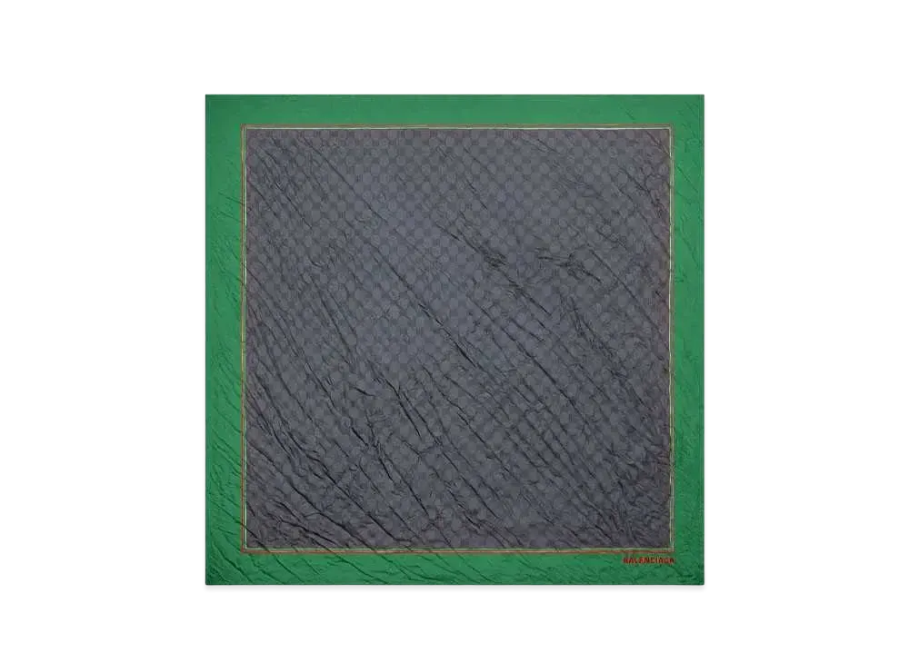 GUCCI x BALENCIAGA The Hacker Scarf "Black"