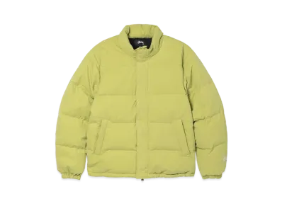 Stussy RIPSTOP DOWN PUFFER JACKET "Lime"