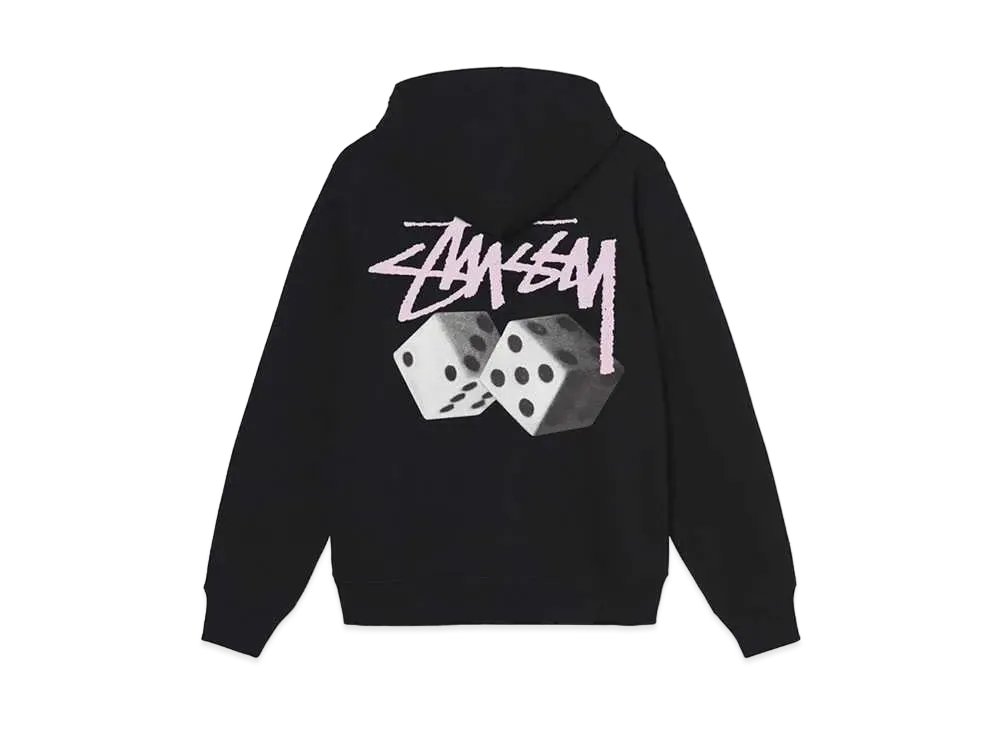 Stussy ROLL THE DICE HOODIE "Black"