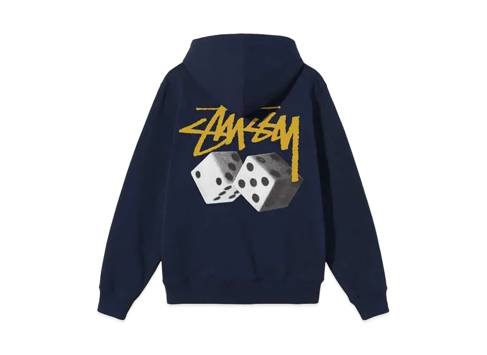 Stussy ROLL THE DICE HOODIE "Navy"