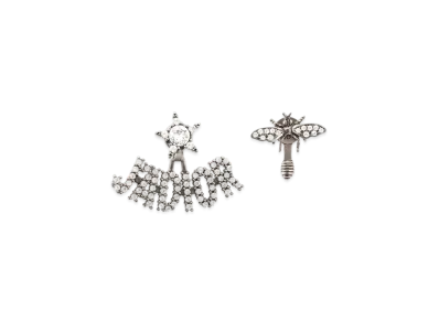 Dior J'ADIOR Earrings "Metal/White Crystals"