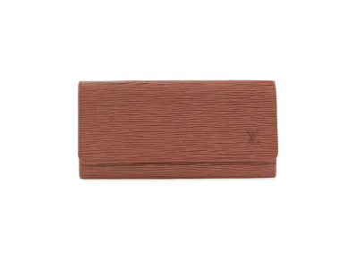 Louis Vuitton Epi Porte Cartescredit "Kenya Brown"