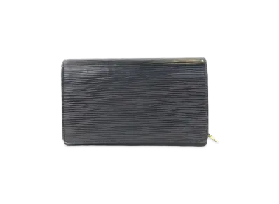 Louis Vuitton Tresor Wallet Epi "Noir"