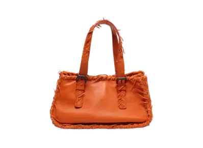 Bottega Veneta Intrecciato Leather Handle Bag