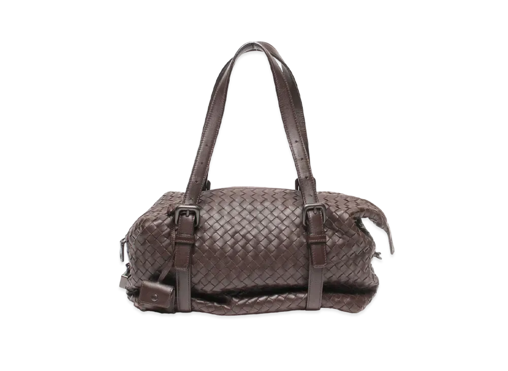Bottega Veneta Bottega Veneta Intrecciato Mini Boston Bag