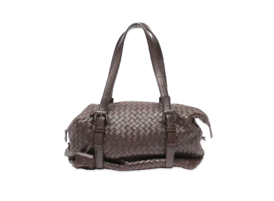Bottega Veneta Bottega Veneta Intrecciato Mini Boston Bag