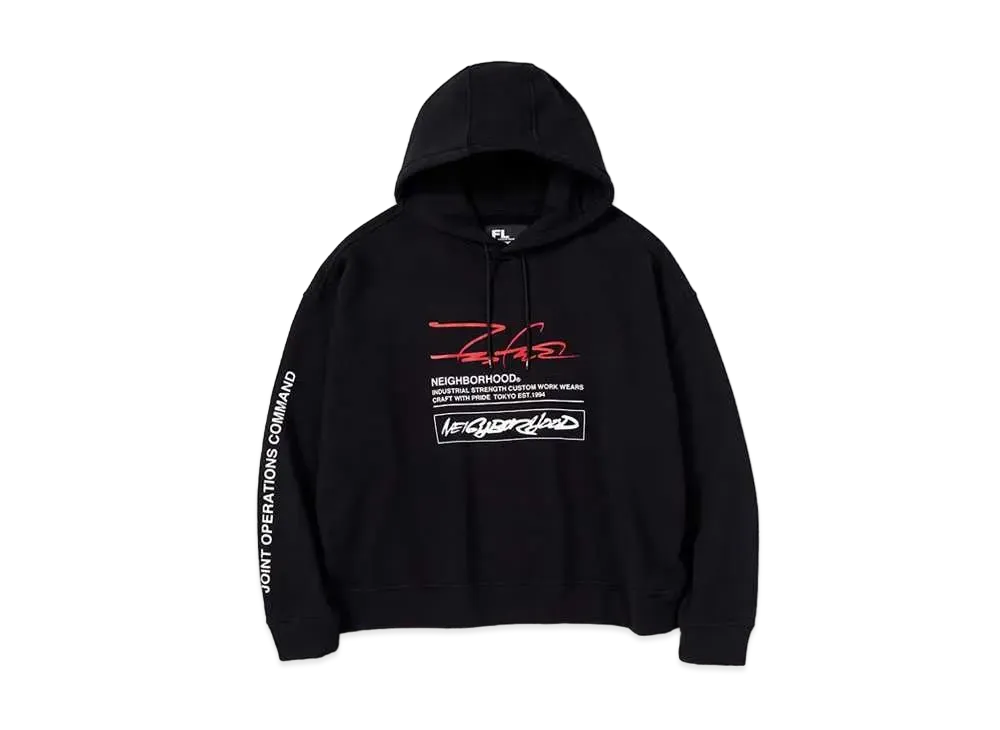 NEIGHBORHOOD x Futura Laboratories Hoodie "Black"