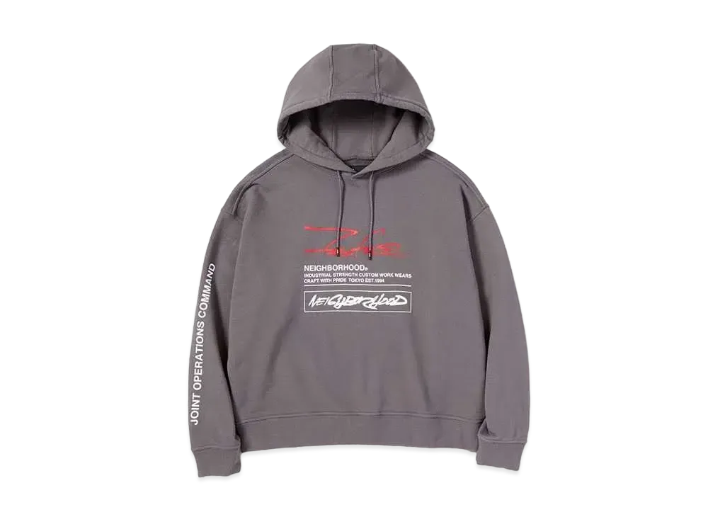 NEIGHBORHOOD x Futura Laboratories Hoodie "Ash Grey"