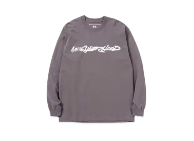 NEIGHBORHOOD x Futura Laboratories Crew L/S T-Shirt "Ash Grey"